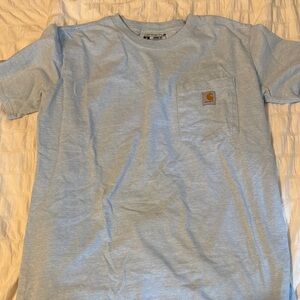 Carhartt Sky Blue Tee with Pocket